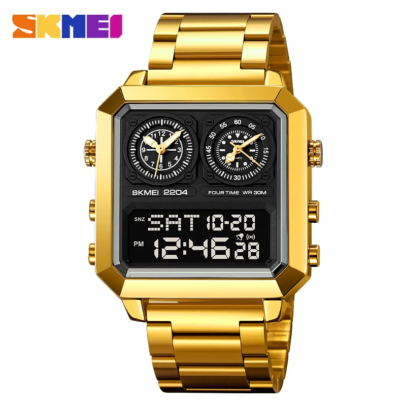 2204 SKME Montre de sport pour Homme -GNK